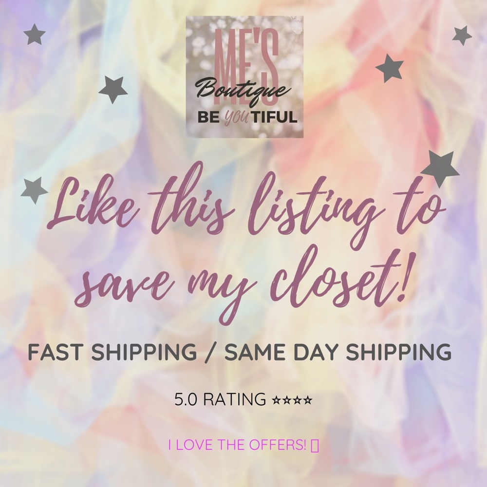 Like this listing to save my closet ❤️